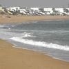 Morocco, Bouznika beach, west end