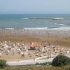 Morocco, Rabat beach, top view