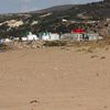 Morocco, Saidia beach, state border