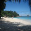 Seychelles, Mahe island, Anse Soleil beach, in a shadow