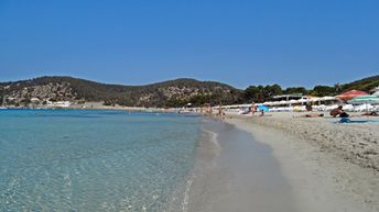 Spain, Ibiza, Ses Salines beach
