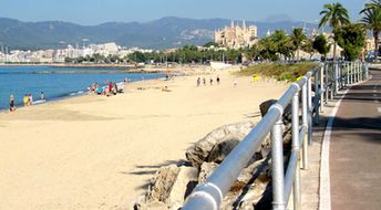 Spain, Mallorca, Ca'n Pere Antoni beach