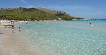 Spain, Mallorca, Cala Agulla beach