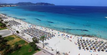 Spain, Mallorca, Cala Millor beach