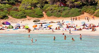 Spain, Mallorca, Cala Varques beach