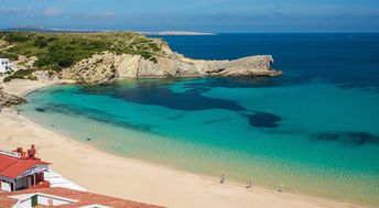 Spain, Menorca, Arenal d'en Castell beach