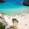 Spain, Menorca, Cala en Porter beach