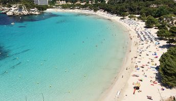 Spain, Menorca, Cala Galdana beach