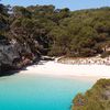 Spain, Menorca, Cala Macarelleta beach