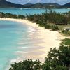Antigua and Barbuda, Antigua, Ffryes beach, overlooking bay