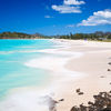 Antigua and Barbuda, Antigua, Ffryes beach, white sand