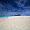 Antigua and Barbuda, Barbuda, Coco Point beach, sandbank