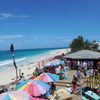 Bahamas, Abaco Islands, Great Guana Cay beach, Nipper's Bar