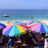 Bahamas, Abaco Islands, Great Guana Cay beach, Nippers Bar