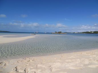 Bahamas, Abaco Islands, Tahiti Beach (Elbow Cay)