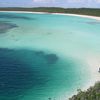 Bahamas, Long Island, Dean's Blue Hole beach, shallow water