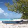 Bahamas, Long Island, Gordon’s beach, boat