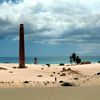 Cape Verde, Boa Vista island, Chaves beach, ruins