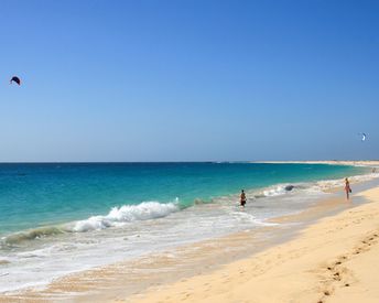 Cape Verde, Sal island, Santa Maria beach