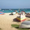 Cape Verde, Sal island, Santa Maria beach, boats