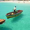 Cape Verde, Sal island, Santa Maria beach, clear water