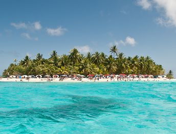 Colombia, San Andres island, Johnny Cay beach