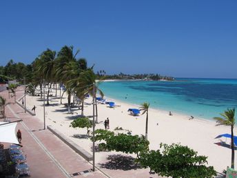 Colombia, San Andres island, Spratt Bight beach