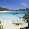 France, Corsica island, Palombaggia beach, shallow water