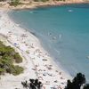 France, Corsica island, Roccapina beach, view from the top