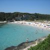 Франция, остров Корсика, пляж Спероне, прозрачная вода