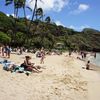 Hawaii, Oahu island, Hanauma Bay beach, sand