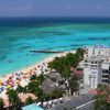 Jamaica, Montego Bay, Doctor's Cave beach, view from the top