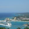 Jamaica, Ocho Rios beach, cruise ship
