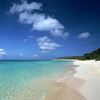 Japan, Okinawa, Minna-jima beach, clear water