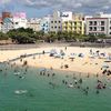 Japan, Okinawa, Naminoue beach