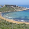 Остров Мальта, пляж Ghajn Tuffieha, вид сверху