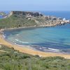 Остров Мальта, пляж Ghajn Tuffieha, вид сверху