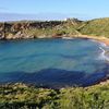 Malta Island, Ghajn Tuffieha beach, view to the north