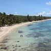 Nicaragua, Little Corn Island, Cocal beach, view from Casa Iguana Hotel bar