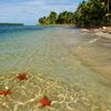Panama, Bocas Del Toro, Colon island, Starfish beach, in the water