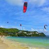 Philippines, Boracay island, Bulabog beach, kitesurfing