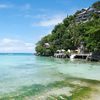 Philippines, Boracay island, Diniwid Beach, clear water
