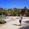 Philippines, Boracay island, Diniwid Beach, sand