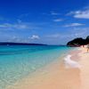 Philippines, Boracay island, Puka beach, clear water