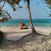 Puerto Rico, Culebra island, Playa Flamenco beach, tank