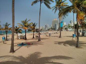 Puerto Rico island, San Juan, Condado beach