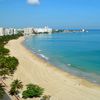 Puerto Rico island, San Juan, Isla Verde beach, view to the west