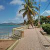 Puerto Rico, Vieques island, Esperanza beach, malecon