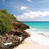 Puerto Rico, Vieques island, Navio beach, cliffs