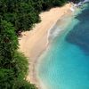 Sao Tome and Principe, Principe island, Banana beach, clear water